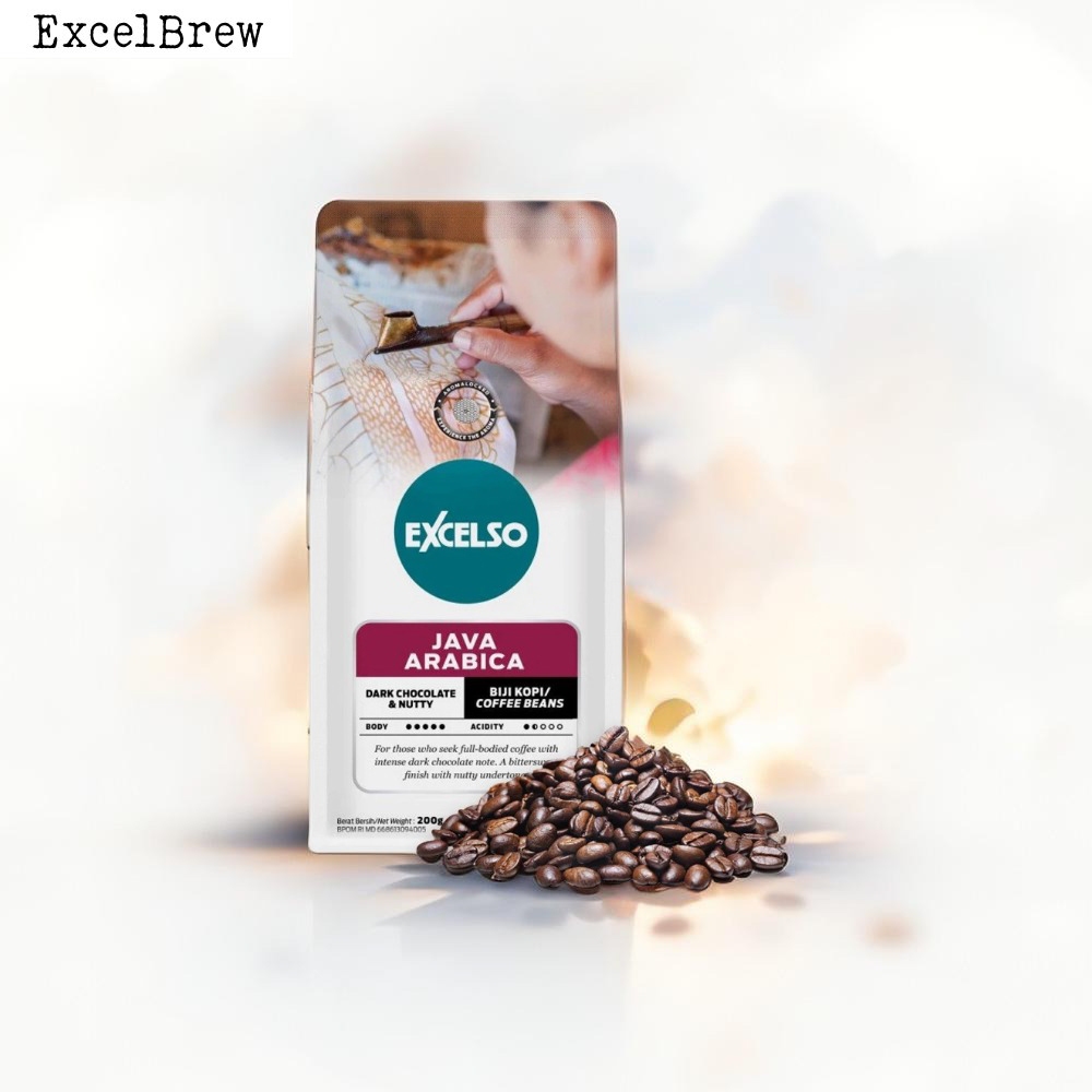 

Excelso Kopi Java Arabica Biji/Bean 200Gr