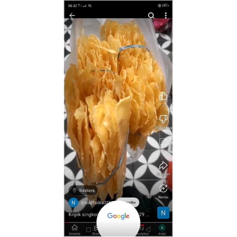 

Keripik singkong Madura