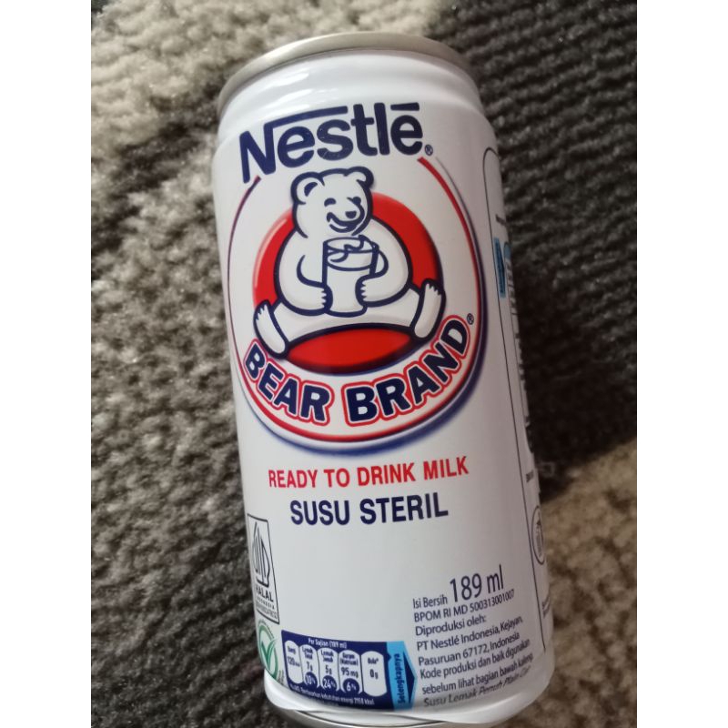 

susu steril beruang 189ml