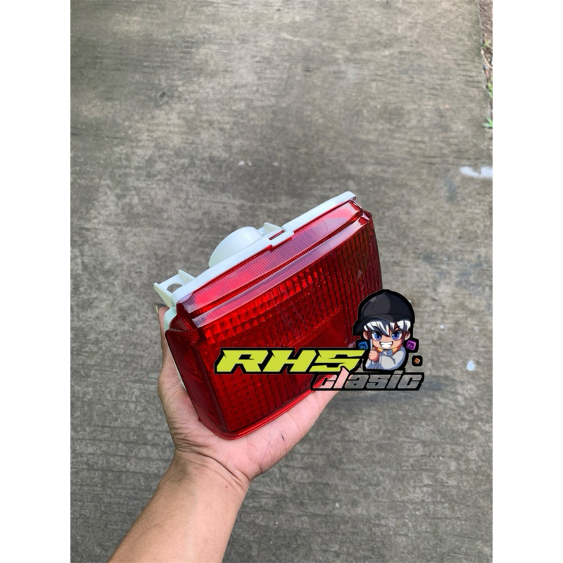 Stoplamp gl pro - mika set batok rumah stopan gl pro max warna merah