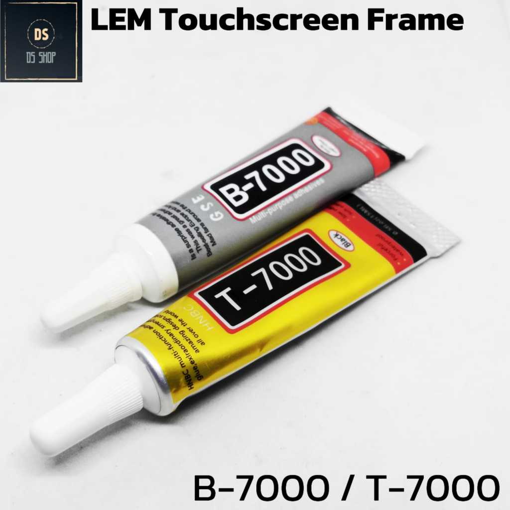 

Lem Touchscreen E-8000 B-7000 T-7000 15ML LEM LCD Hitam Bening Black Clear
