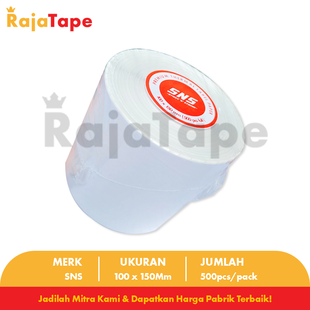 

KHUSUS SAMEDAY / INSTANT (1 Karton) Label Sticker Thermal 10 Cm x 15 Cm 500 Pcs FULL