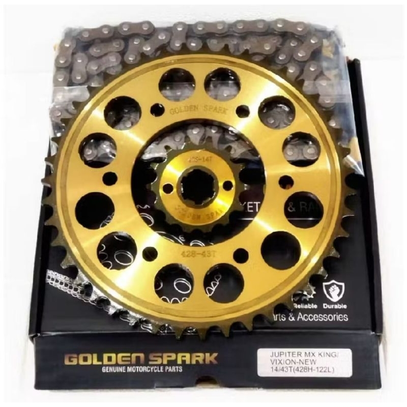 gear paket/gear set golden spark/HKC crf 150 49T 130L