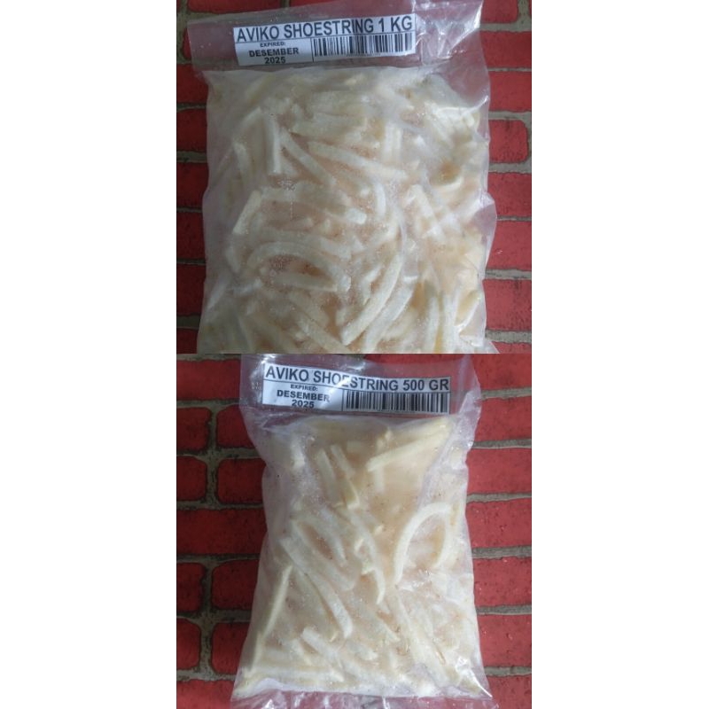 

Aviko Kentang Shoestring dan Coated Shoestring
