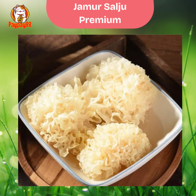 

JAMUR SALJU PUTIH BAI MU ER SNOW WHITE FU YIN ER JAMUR ES KERING 50 - 250 gram