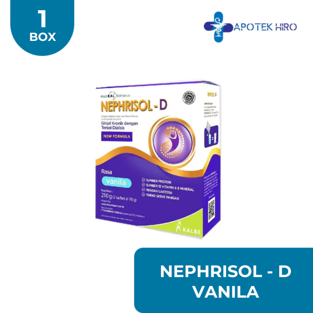 

SUSU NEPHRISOL D - RASA VANILA