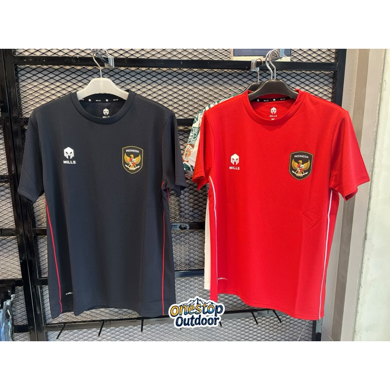 Jersey Timnas Indonesia - Jersey Mills Tim Nasional Indonesia - Jersey Bola Timnas Indonesia Origina