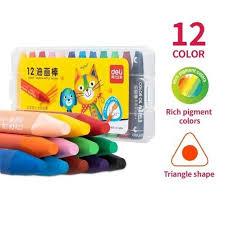 

DELI - KRAYON SEKOLAH / CRAYON OIL PASTEL DELI 72070 12 WARNA
