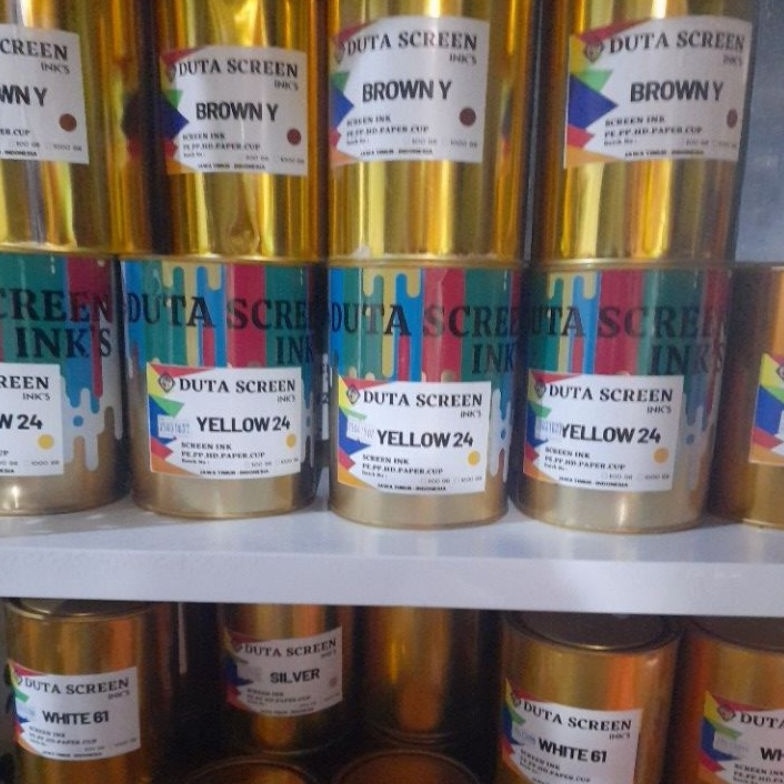 

KODE E93K DUTA SCREEN tintacat sablon plastik polymate DUTA SCREEN 1KG