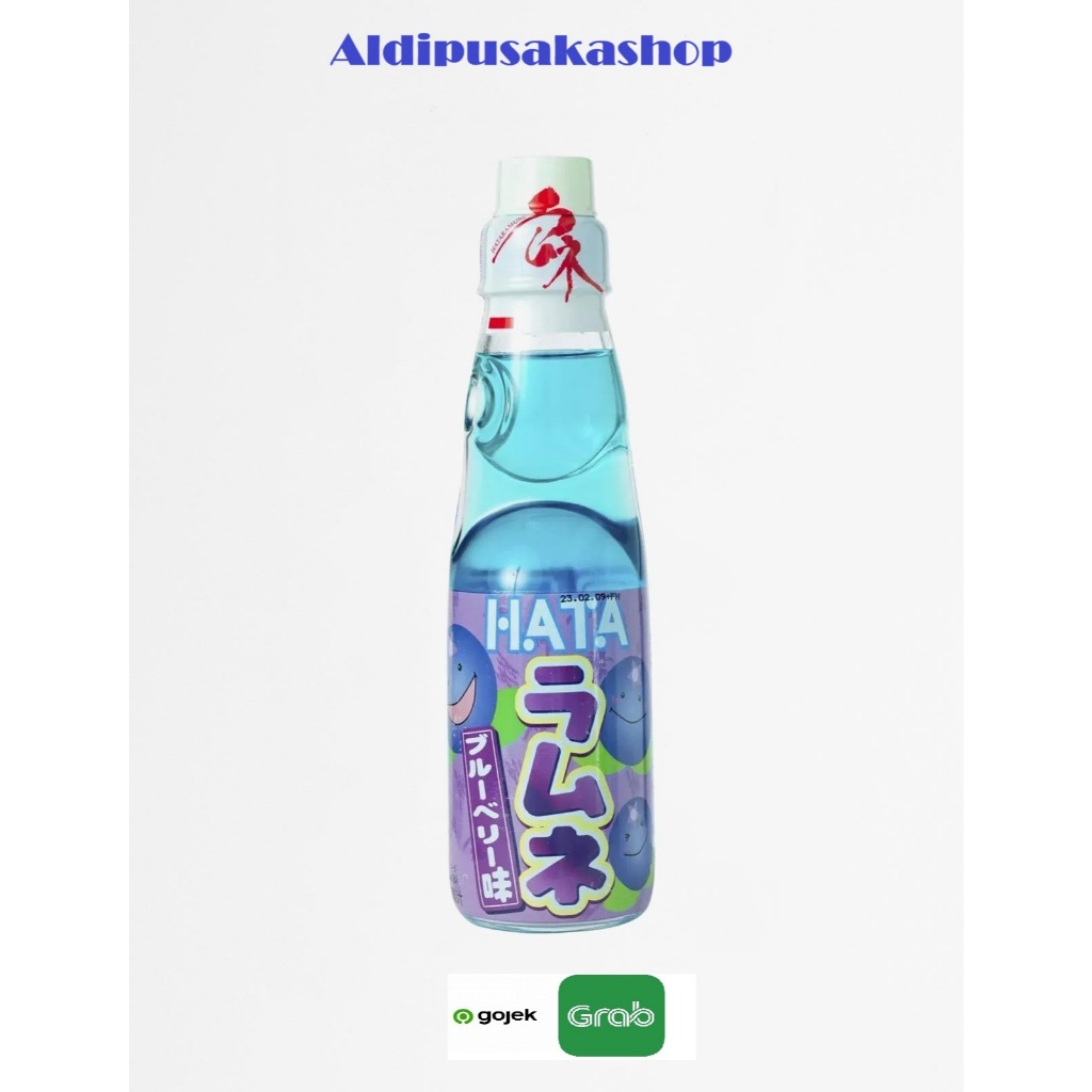 

Hata Ramune Blueberry 200ml - Minuman Soda Made In Japan