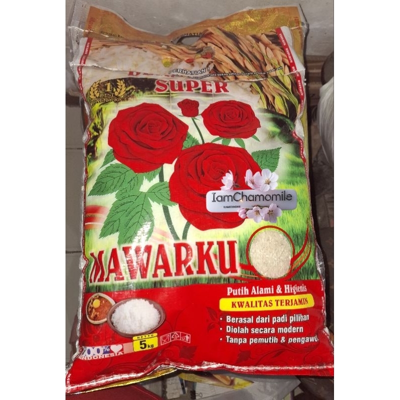 

Beras Mawarku 5 kg Murah Makassar