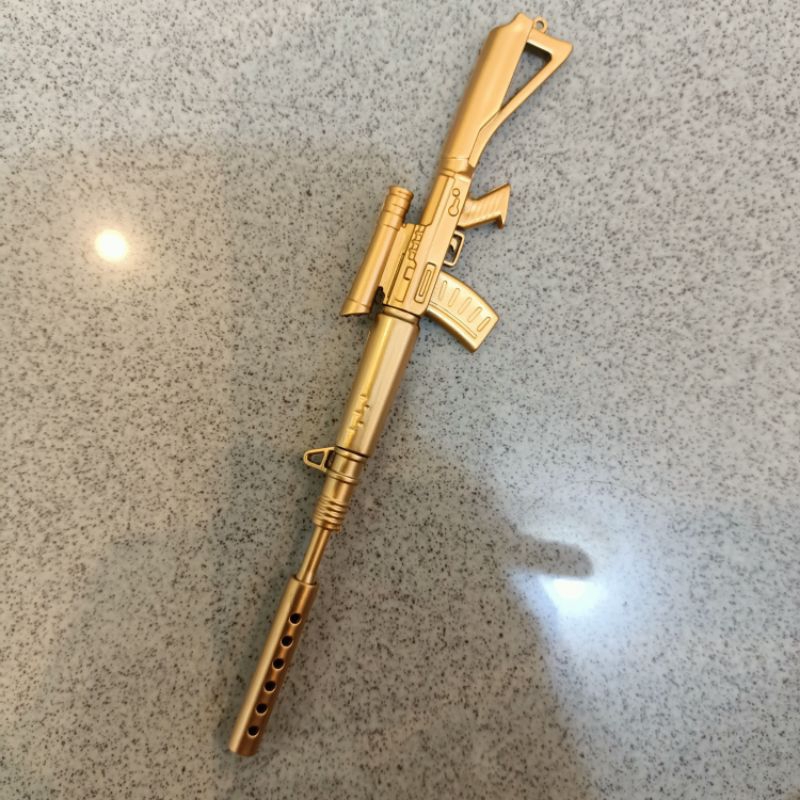 

Hiasan miniatur pistol senapan bolpen gel model pistol