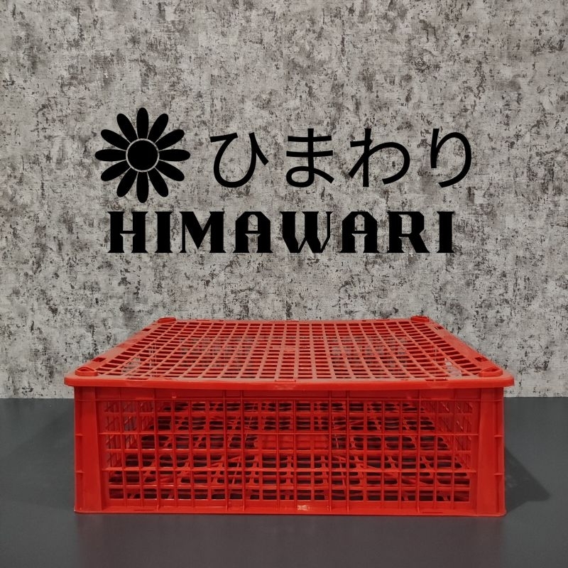 Keranjang Buah / Keranjang Serbaguna Baru Tutup Plastik