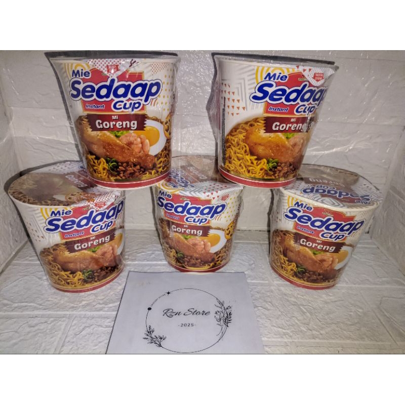 

Mie sedaap cup 1 box 12 pcs