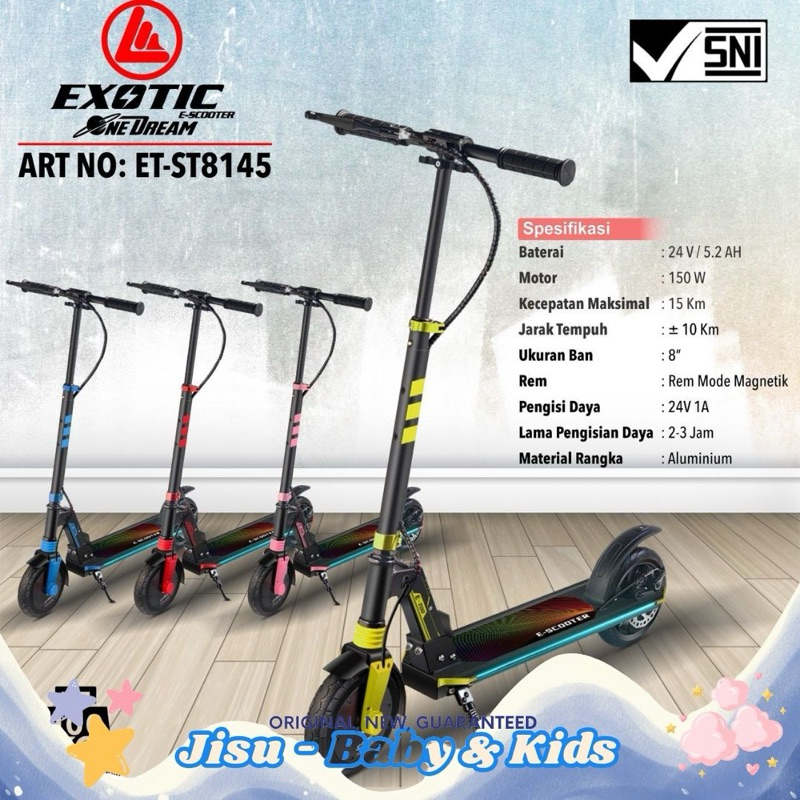 EXOTIC SCOOTER ELECTRIC ST-8145 Scooter Anak