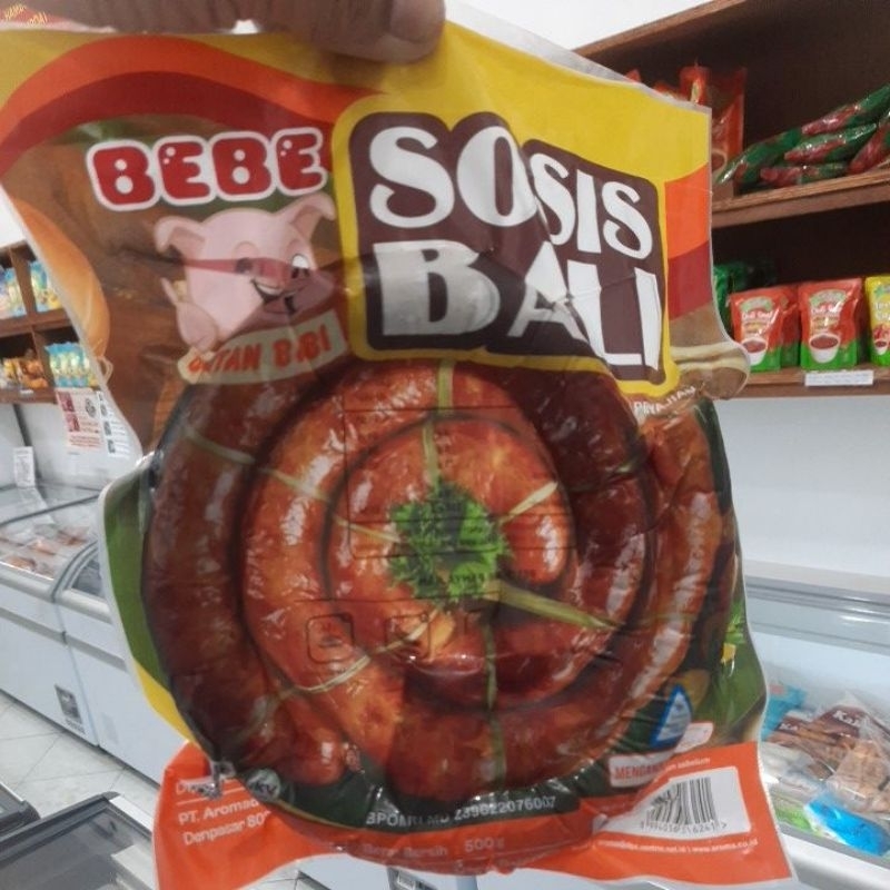 

Bebe Urutan Babi sosis khas Bali, berat 500gr
