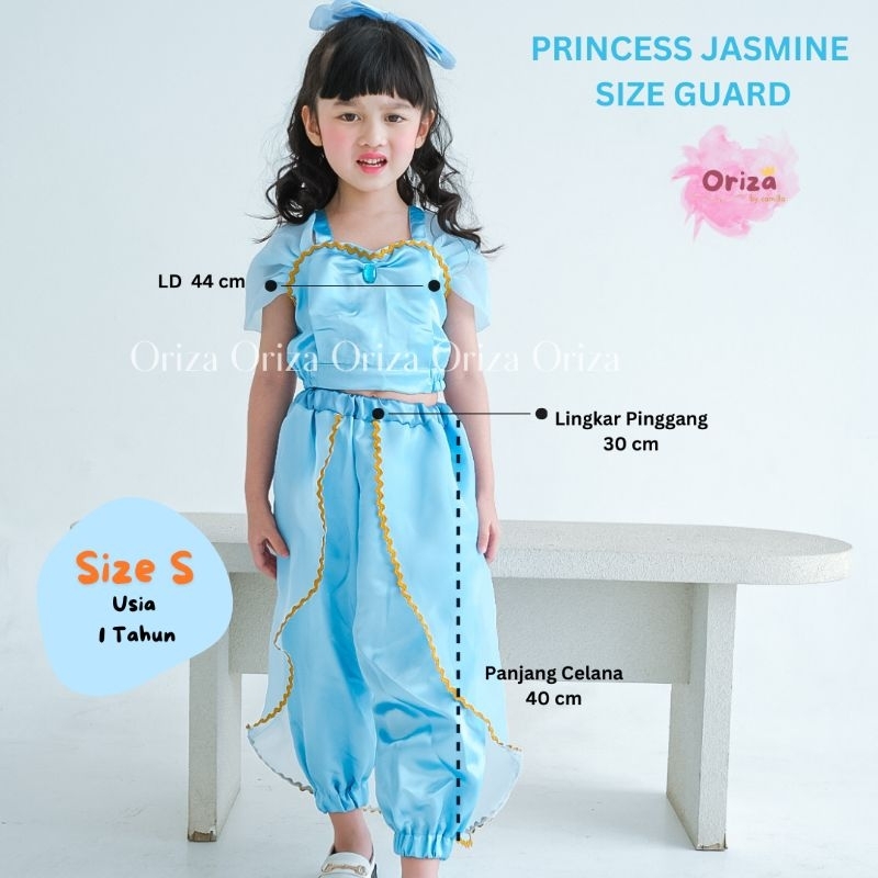 Gaun putri yasmine princess yasmine aladdin Baju Princes jasmine by canaregio