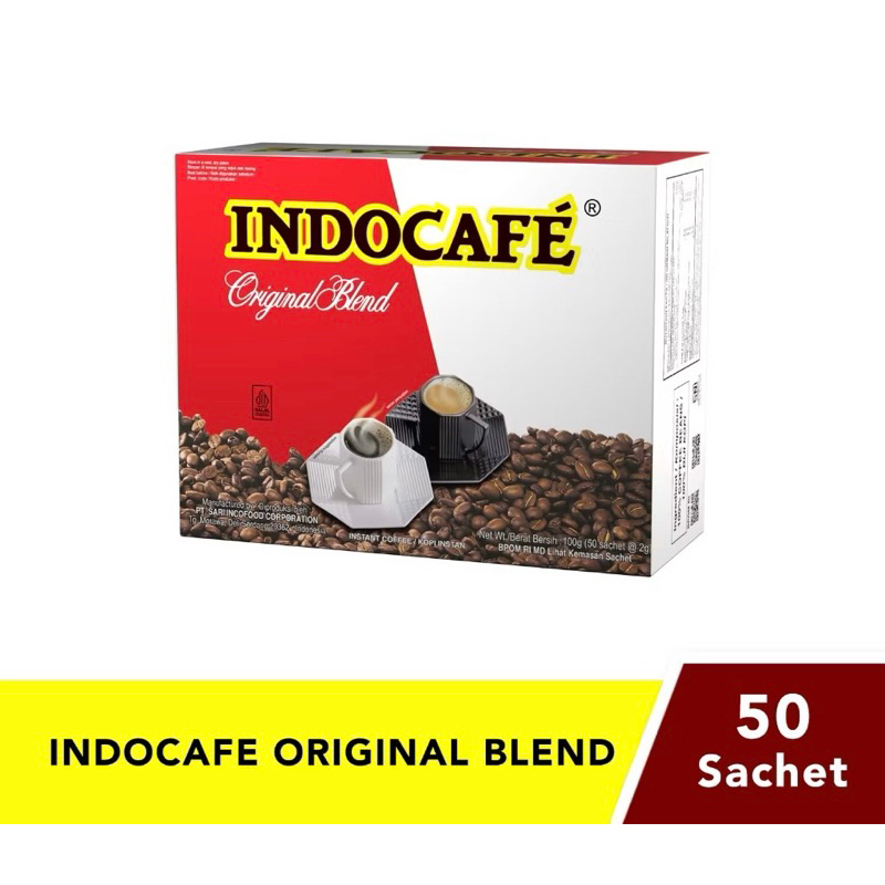 

Indocafe Original Blend (50 sachet x 2gr) - Box