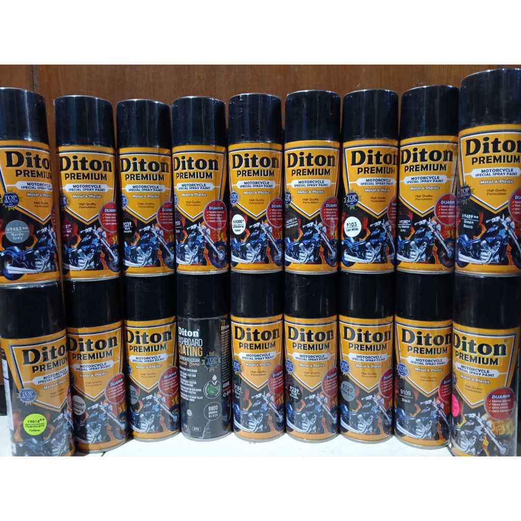 B. Pilok Pilox Cat Diton Premium boxer Blue 9218 titanium grey 9282 biru doff  923 ninja green 9518 