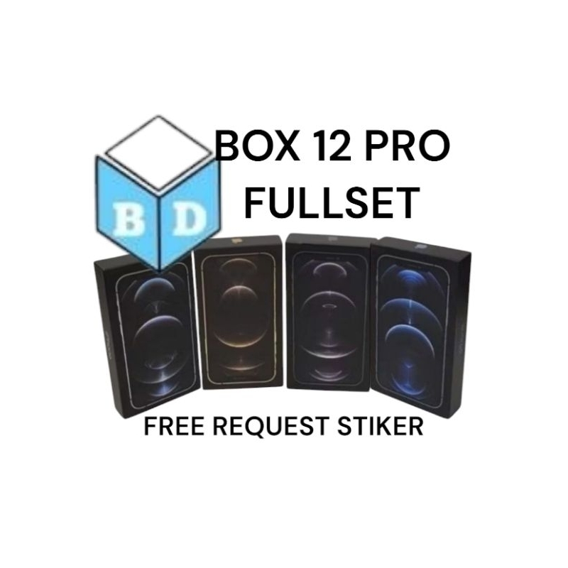 

BOX/KOTAK 12 PRO FULLSET, WARNA LENGKAP