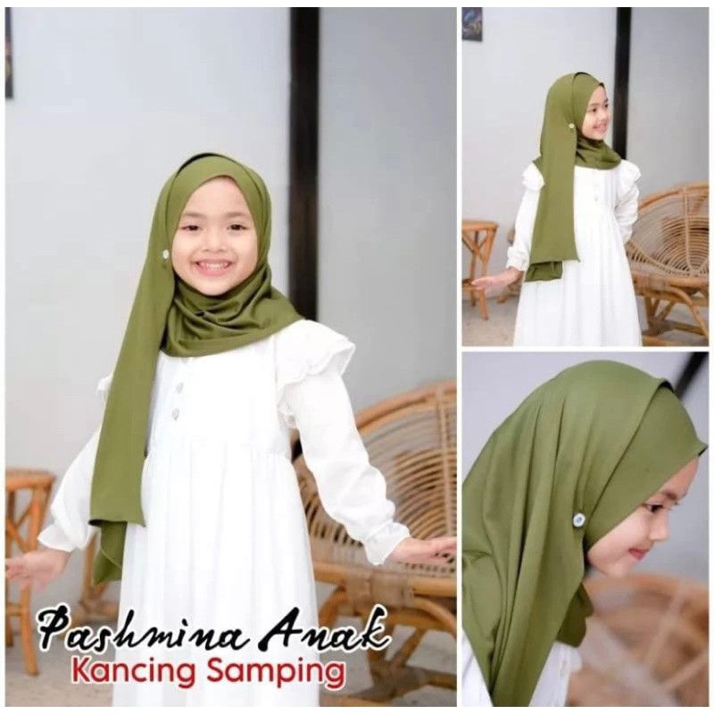 BARU 40 RIBU DAPAT 3PCS hijab pashmina anak //hijab pashmina instan //hijab pashmina Jersey //hijab 