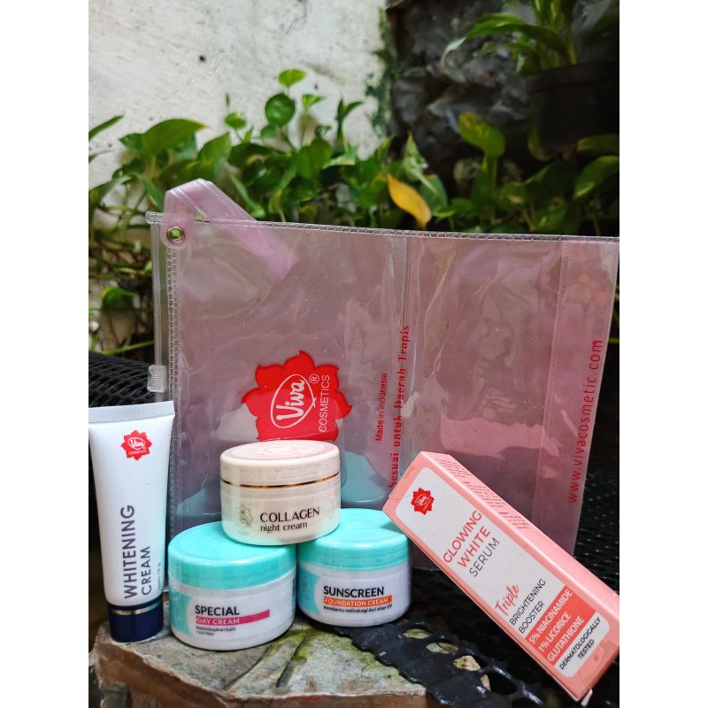 ●PROMO● Paket Viva SkinCare 100% Original *FREE POUCH VIVA*