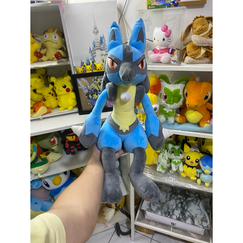 banpresto lucario big plush original