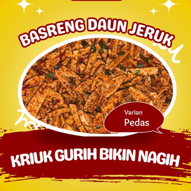 

Basrengpedia - BASRENG PEDAS DAUN JERUK & BASRENG ORIGINAL DAUN JERUK 500gr