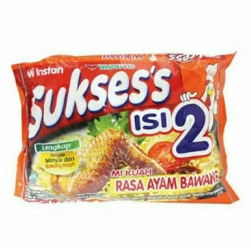 

mie sukses isi 2 ayam bawang kuah per pcs 115gr