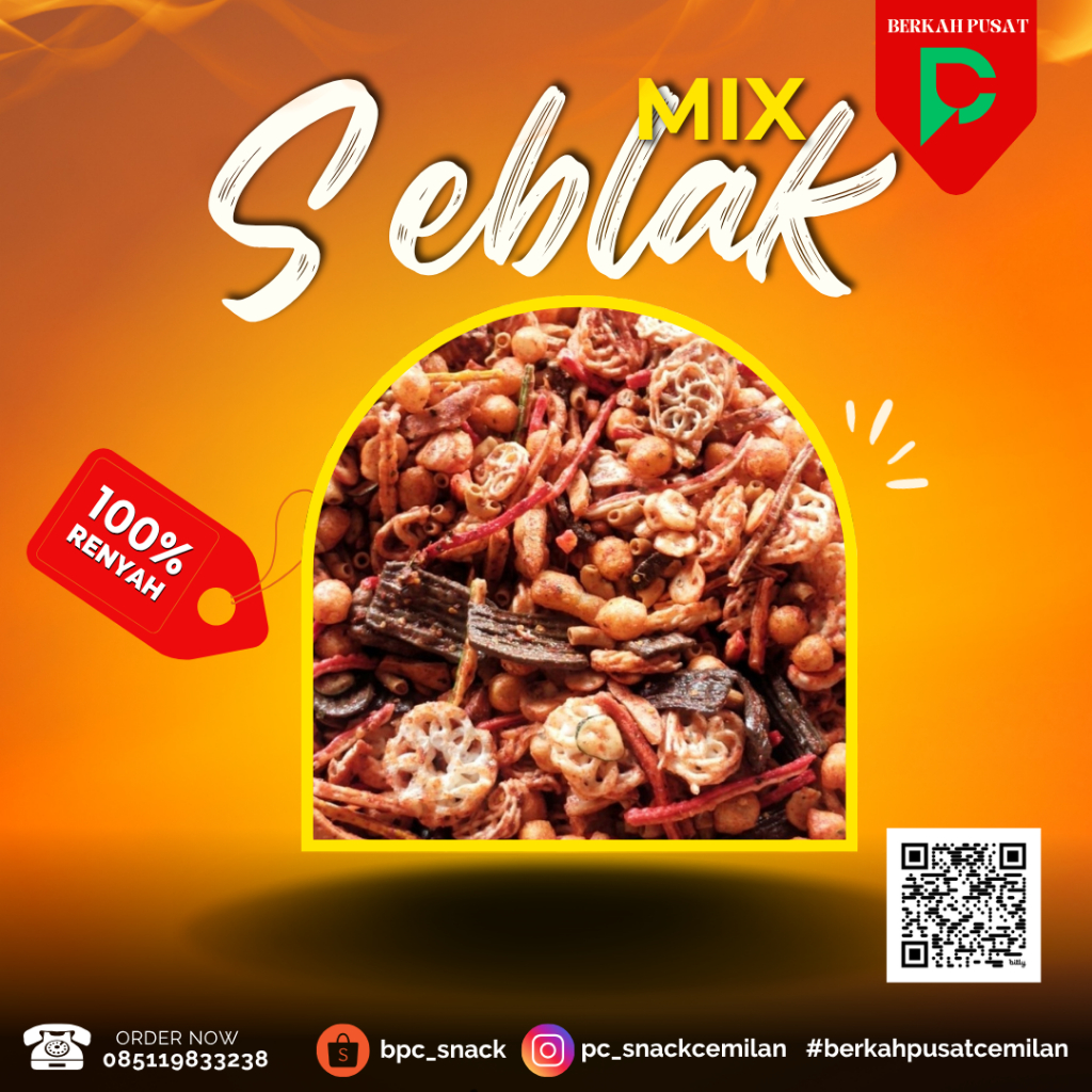 

SEBLAK Mix Gurih Pedas 100gr