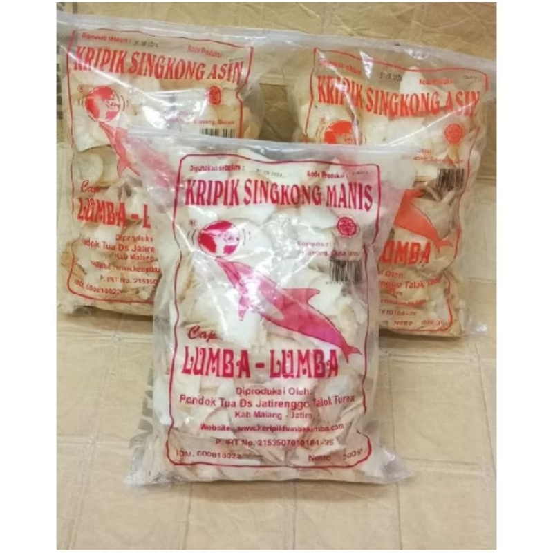 

kripik singkong manis cap lumba lumba 500gr