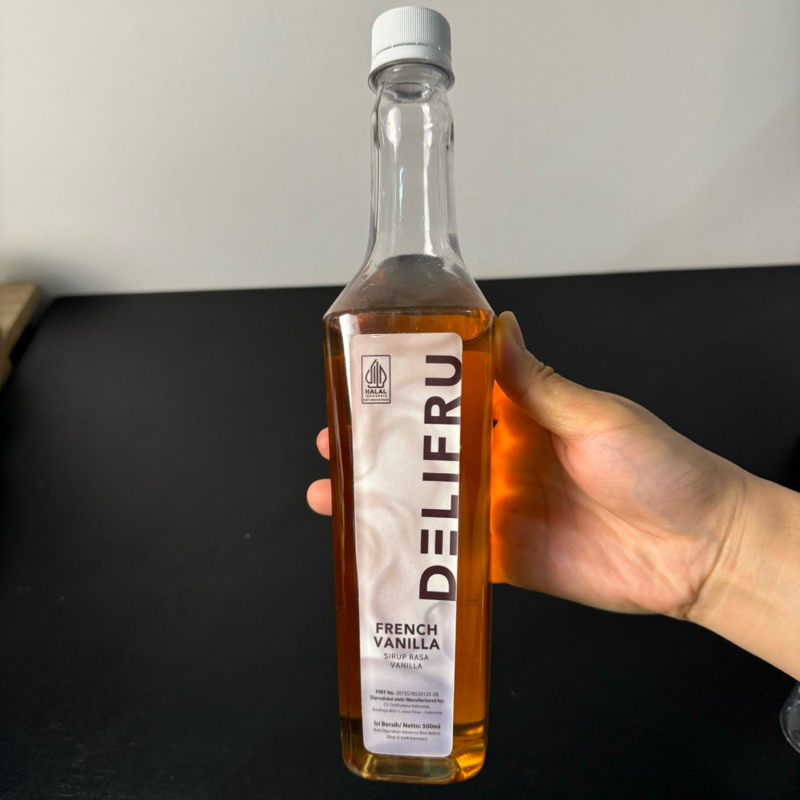 

Delifru French Vanilla Syrup 100% ASLI