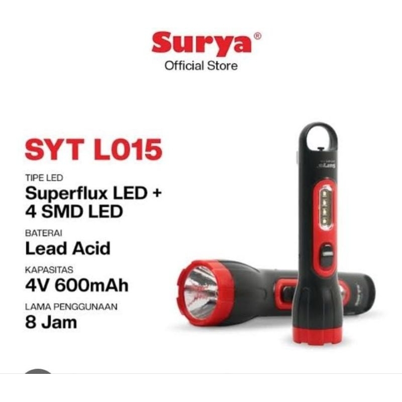 Senter CAS SYT L015 SURYA