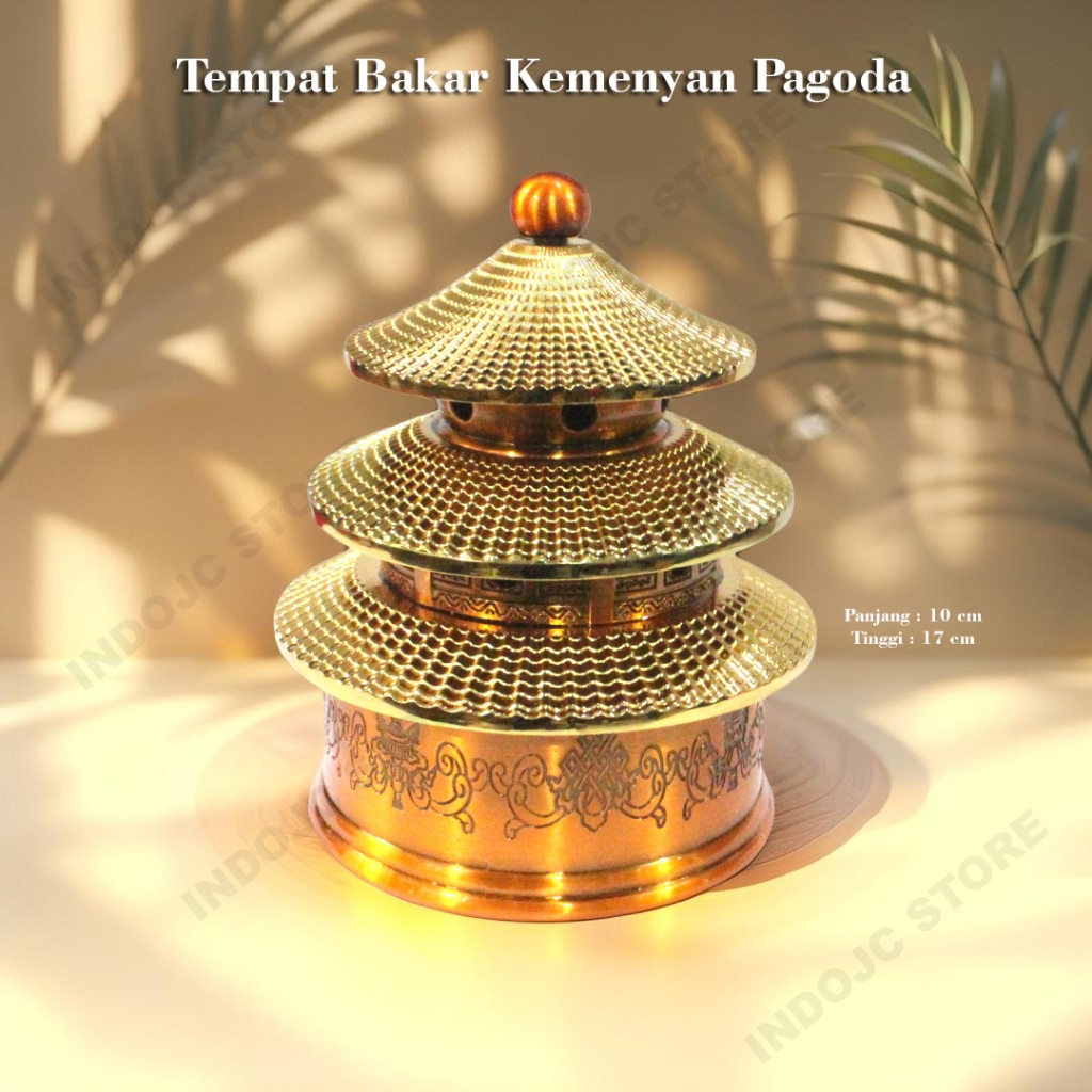 tempaT bakar kemenyan pagoda EMAS