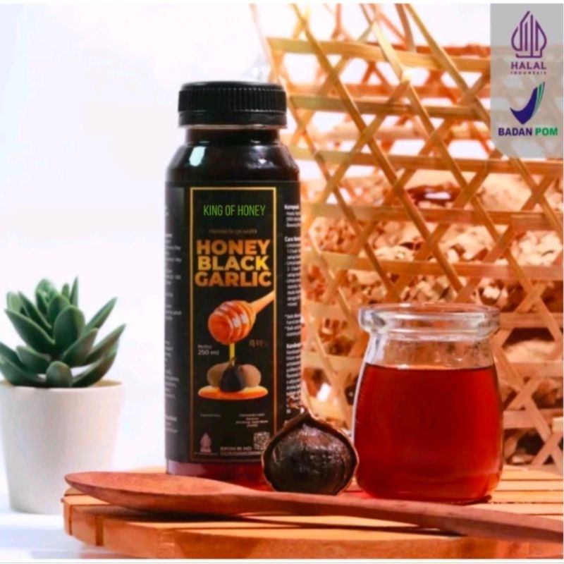 

Madu Black Garlic Bawang Hitam TunggalLanang Premium 250 ml Honey Kesehatan Penambah