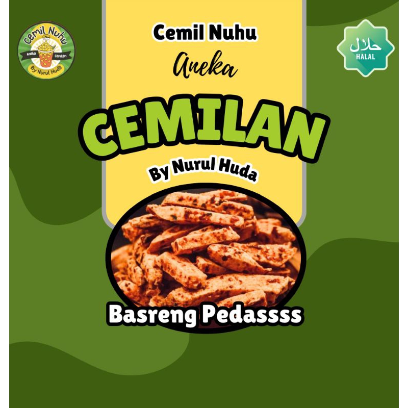 

BASRENG PEDAS Cemilan Serba 5rb - Cemilan Varian Rasa Pedas, Manis, Gurih, Asin & Pastinya Renyah - Cemil Nuhu - Aneka Cemilan - By Nurul Huda - Halal