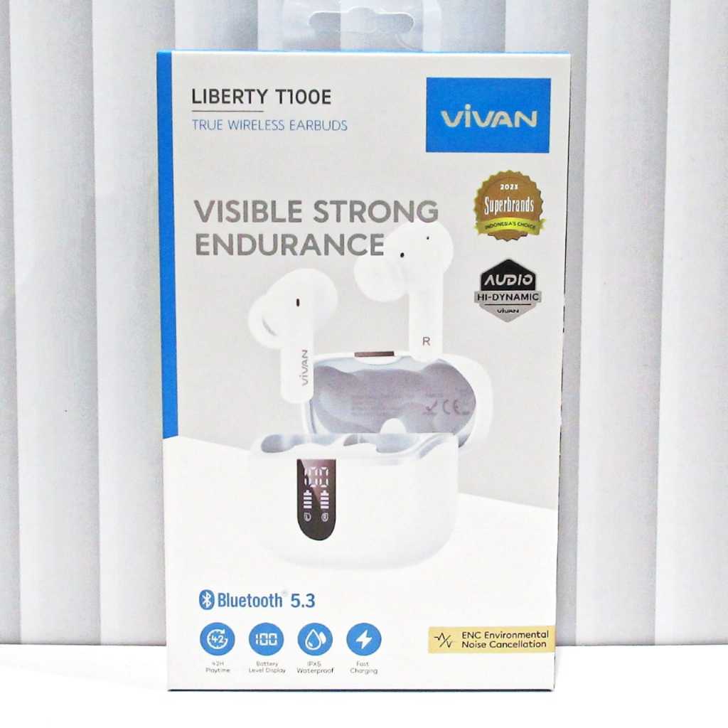 HEADSET BLUETOOTH VIVAN LIBERTY T100E
