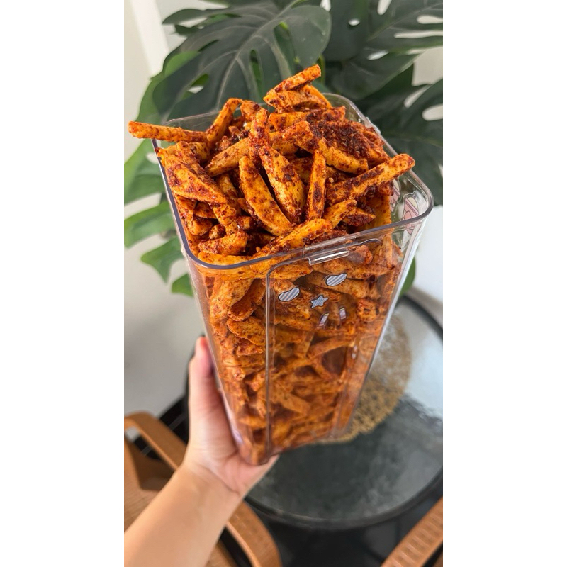 

basreng pedas variasi daun jeruk