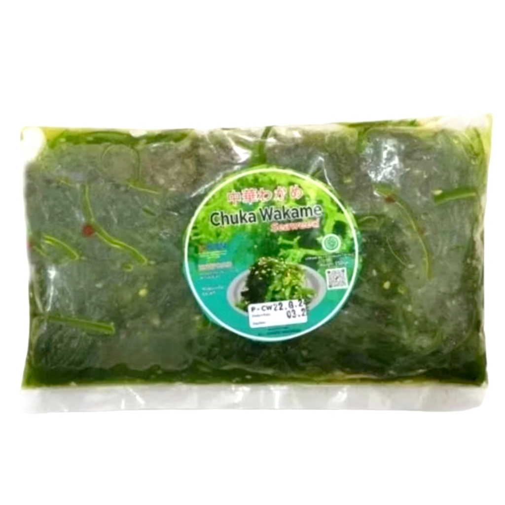 

Frozen Chuka Wakame - Salad Rumput Laut - Seasoned Seaweed Salad - 250g - Halal