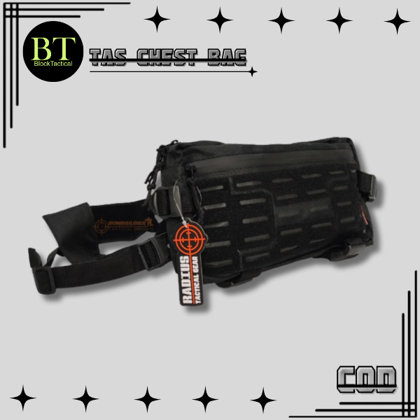 BARU Tas Dada | Tas Dada Tactical | Tas Dada Pria Chest Bag Chest Bag Tactical Tas Dada Laser