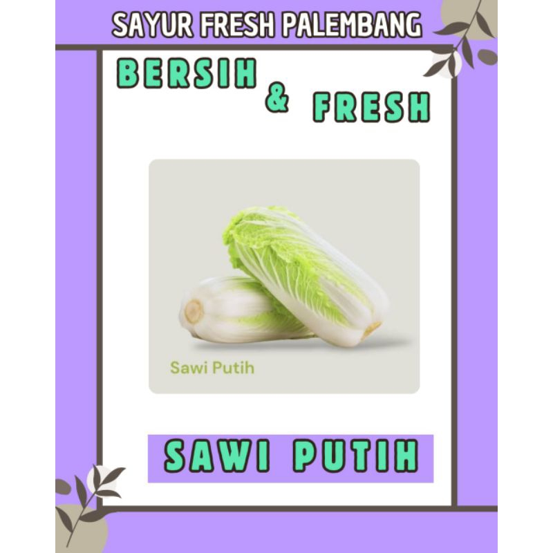 

SAWI PUTIH FRESH - PALEMBANG