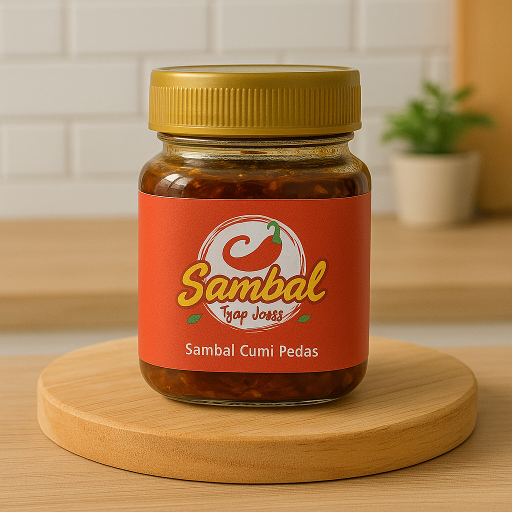 

Sambal Cumi Pedas Merk Tjap Joss Berat 200 Gram