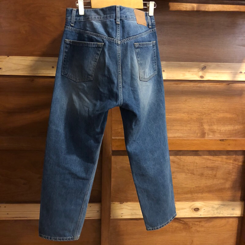uniform bridge denim selvedge pants