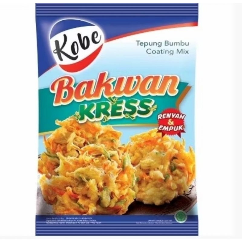 

KOBE Tepung Bumbu BAKWAN KRESS 210gr