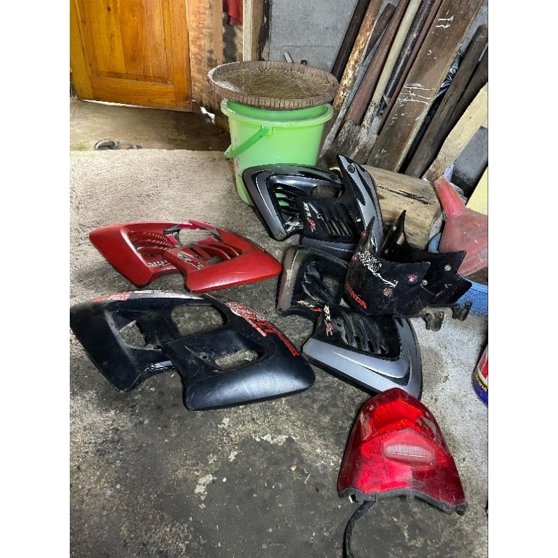 SAYAP TANGKI TIGER REVO ORIGINAL COPOTAN MOTOR 2006-2008