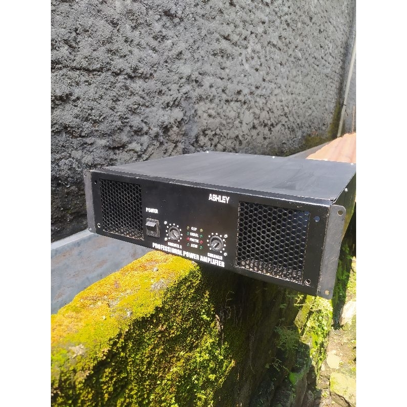 box power amplifier Ashley custom plat besi tebal