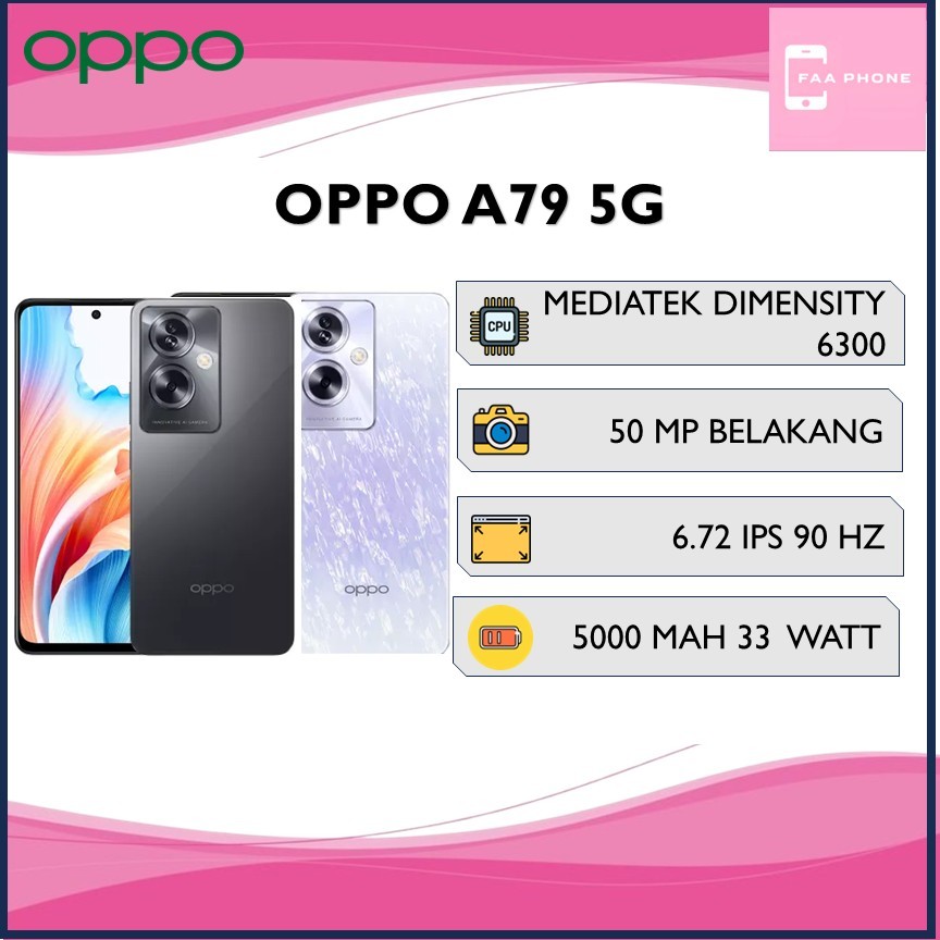 OPPO A79 5G RAM 8GB ROM 256GB