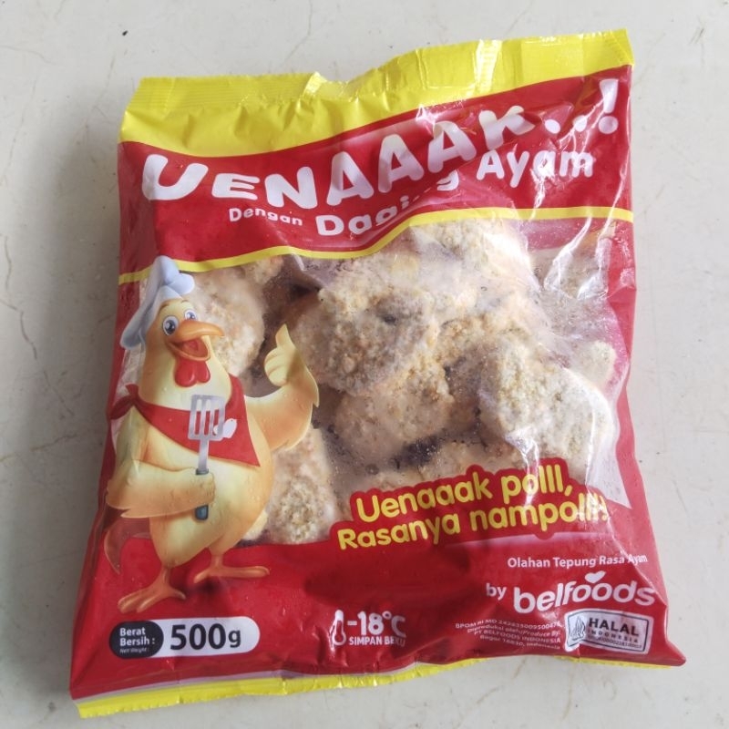 

NUGGET UENAAAK BELFOODS 500GR