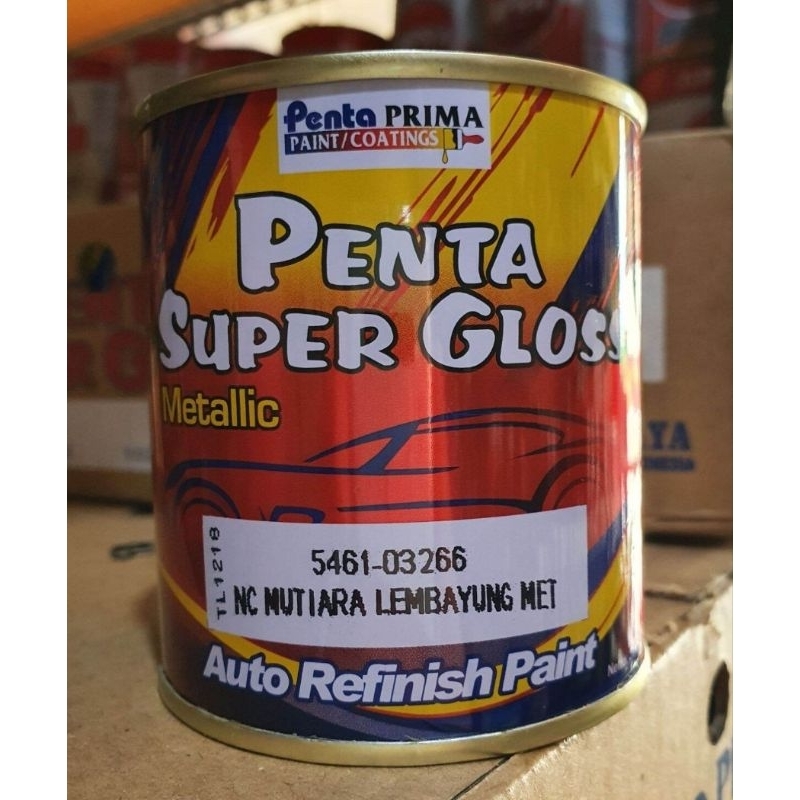CAT PENTA SUPER GLOSS NC MUTIARA LEMBAYUNG METALLIC 5461 - 03266 ( LEMBAYUNG UNGU ) / ISI 200 GRAM /