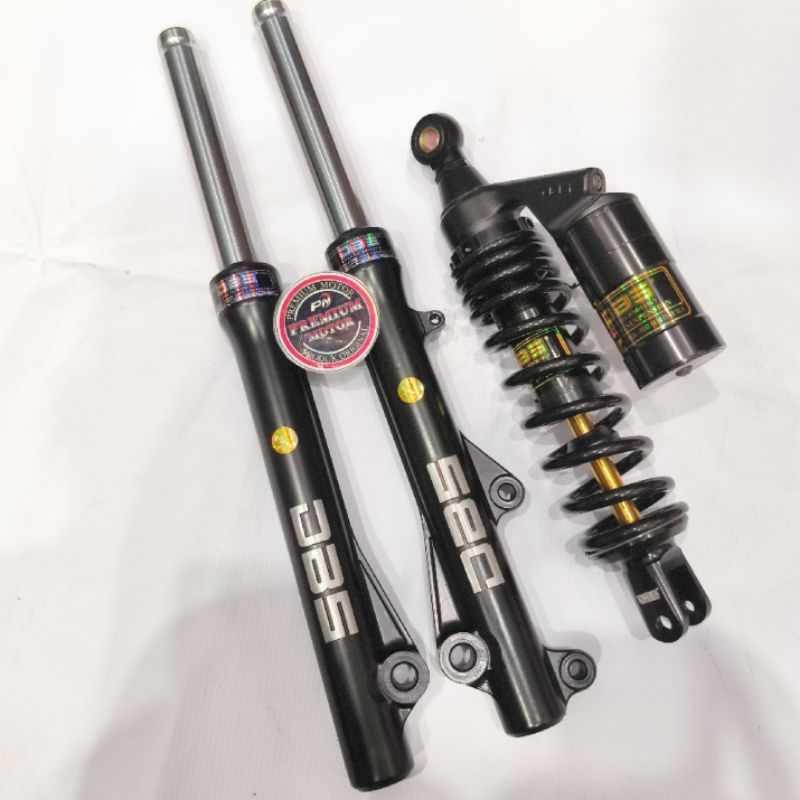 paket shock depan belakang DBS 8899/8906 komplit Vario 125 Vario 150 beat Scoopy Mio Vario 110 Mio j